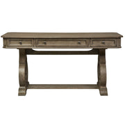 Simply Elegant Writing Desk in Heathered Taupe image