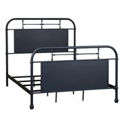 Vintage Series Metal Bed in Navy image
