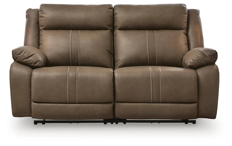 Max-Media Power Reclining Sectional Loveseat