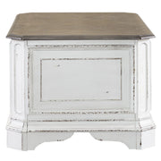 Magnolia Manor Storage Trunk in Antique White image