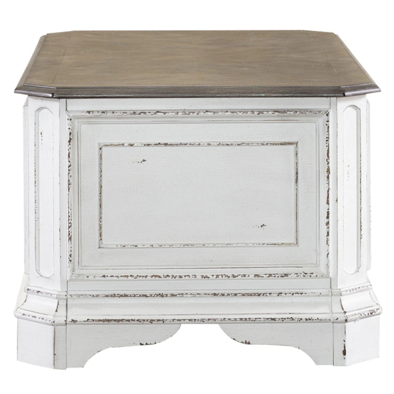 Magnolia Manor Storage Trunk in Antique White image