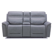Cooper Loveseat w/Console P3 & ZG in Blue Gray image