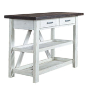 Farmhouse Server in White/Oak image