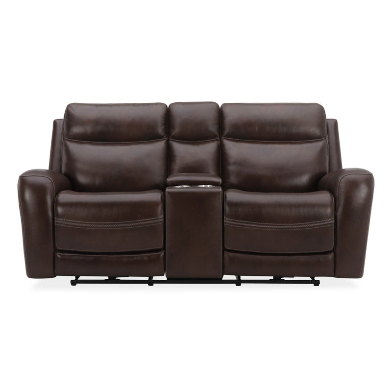 Blair Loveseat w/Console P2 & ZG in Cognac image