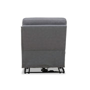 Cooper Armless Recliner P3 & ZG - Blue Gray image