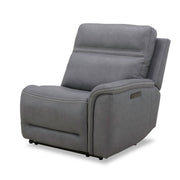 Cooper R Arm Recliner P3 & ZG - Blue Gray image