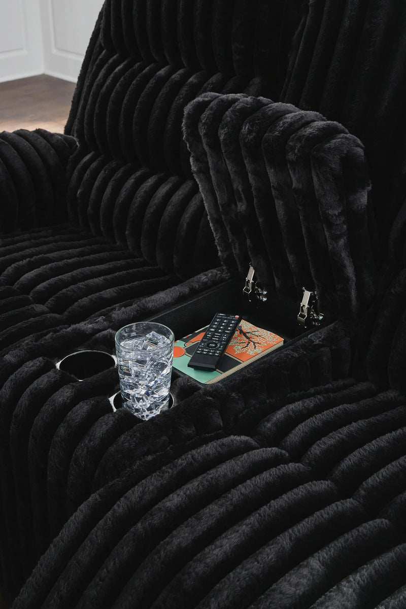 Technique Power Reclining Loveseat with Console