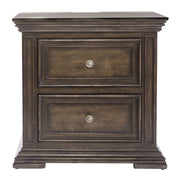 Big Valley 2 Drawer Night Stand w/ Charging Station image
