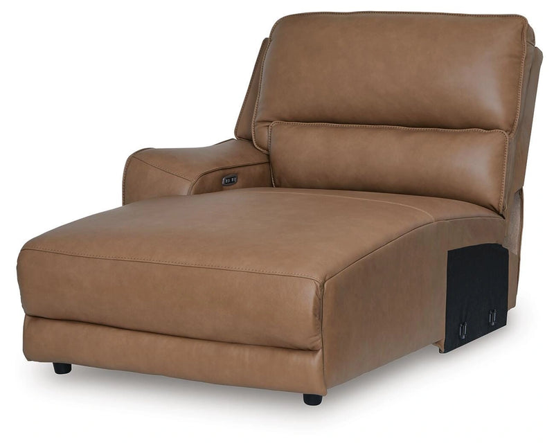 Silverbrooke Reclining Sectional with Double Chaise and Storage Consoles