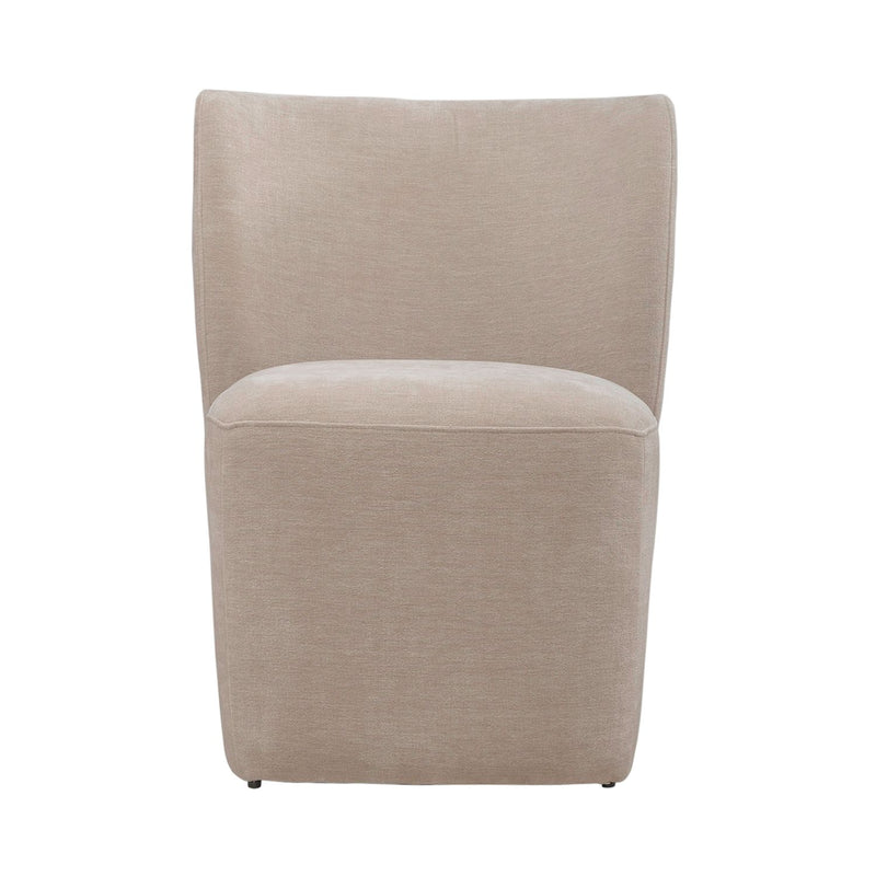 Accent Dining Accent Dining Chair w/ Casters - Wicker image