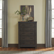 Thornwood Hills Bookcase Bed, Dresser & Mirror, Chest, Night Stand image