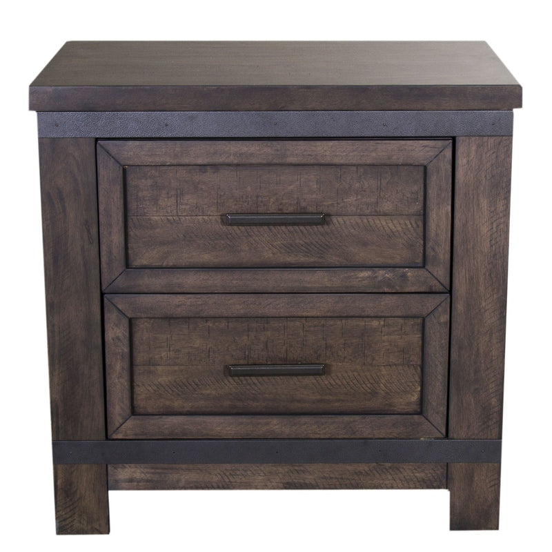 Thornwood Hills Bookcase Bed, Dresser & Mirror, Chest, Night Stand image