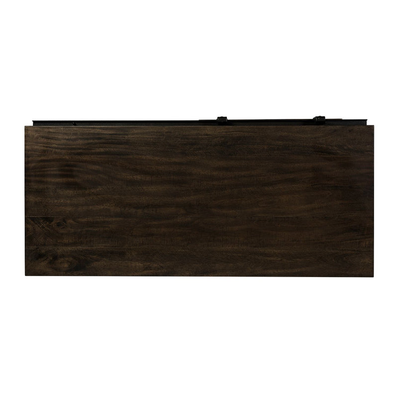 Thornwood Hills Sliding Door Chest in Rock Beaten Gray image