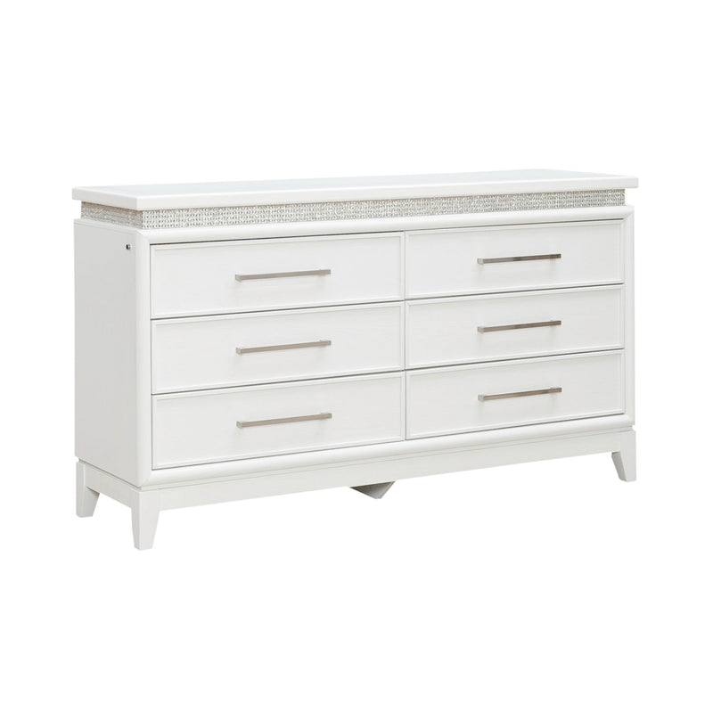 Reflections 6 Drawer Dresser w/ Lights image
