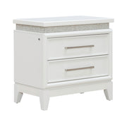 Reflections Nightstand w/ Lights and Charging Station image