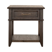 Mill Creek Drawer End Table in Peppercorn image