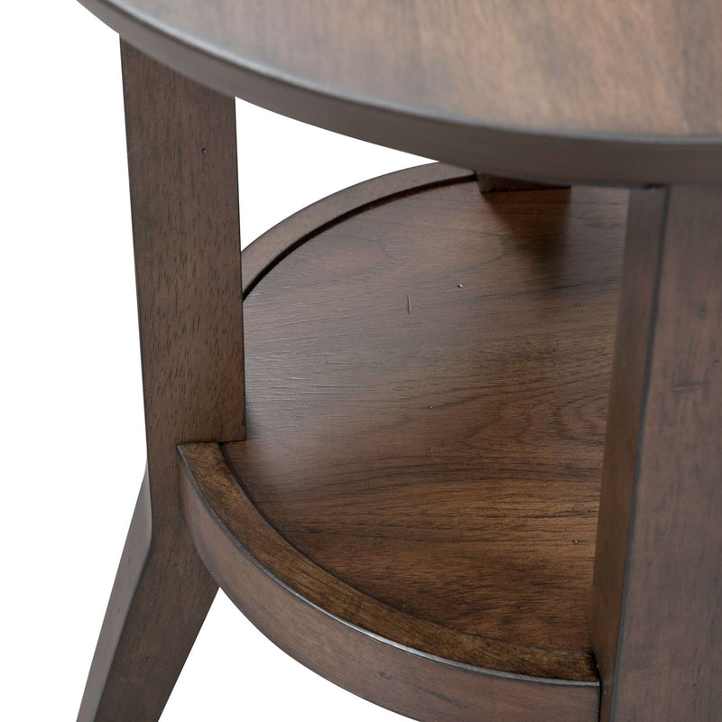 Ventura Blvd End Table in Bronze image