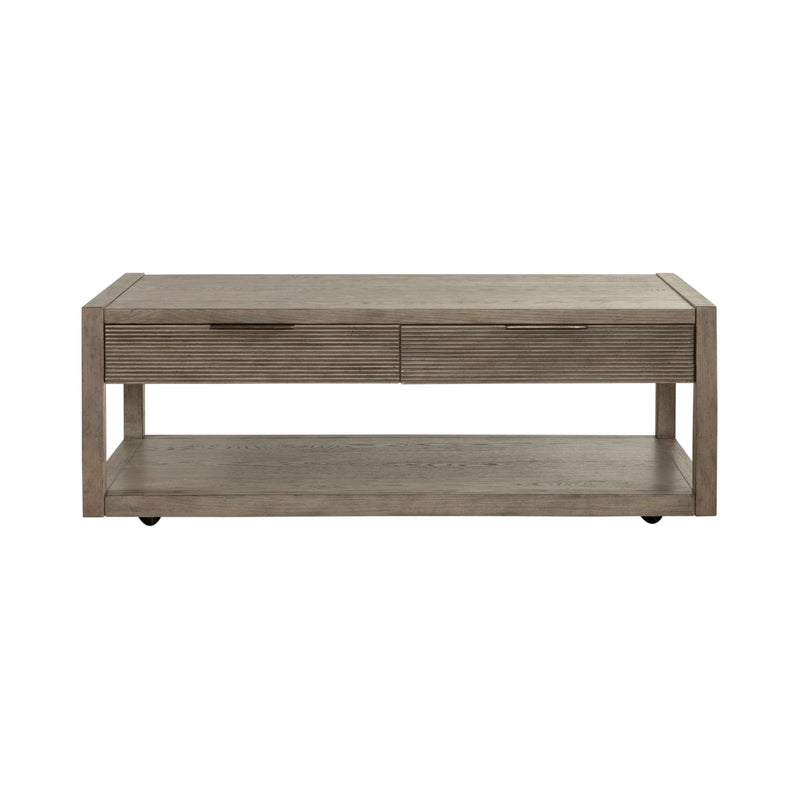 Bartlett Field Cocktail Table in Dusty Taupe image