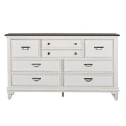 Allyson Park Drawer Dresser in Wirebrushed White image