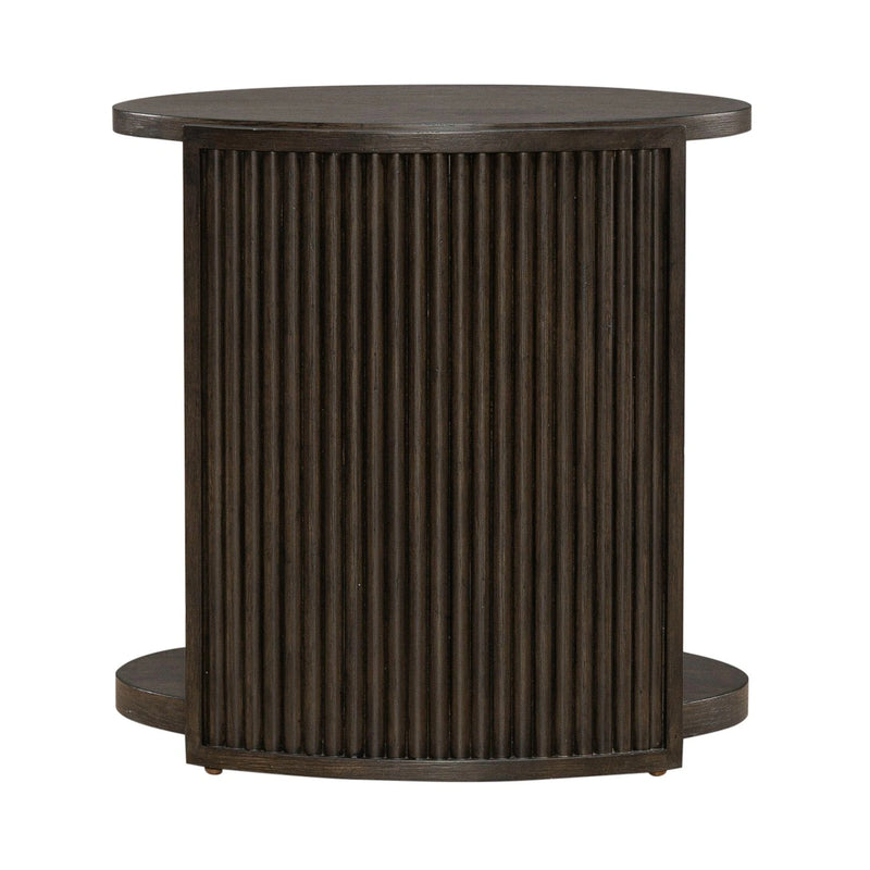 City View Chairside Table in Coffee Bean image