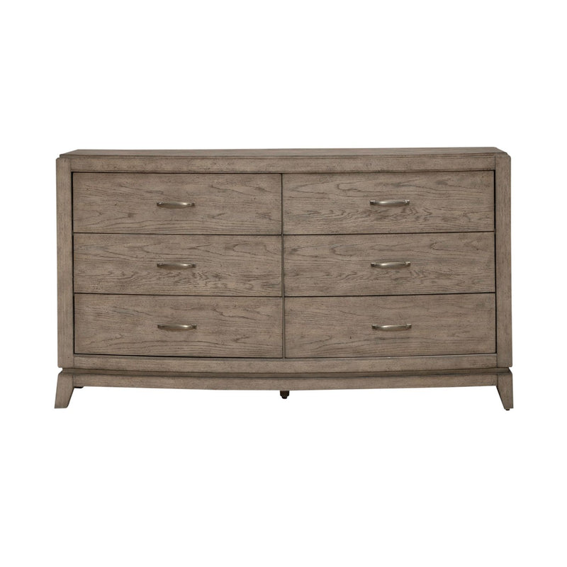 Avalon 6 Drawer Dresser in Burnished Beige image