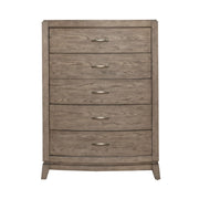 Avalon 5 Drawer Chest in Burnished Beige image