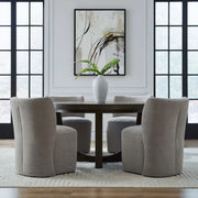 Accent Dining Accent Dining Chair w/ Casters - Truffle image