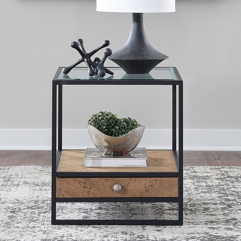 Bedford Drawer End Table image