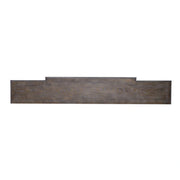 Magnolia Manor 72 Inch Hall Console Table in Antique White Base w/ Weathered Bark Tops image
