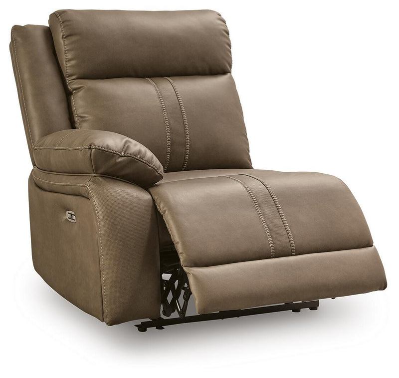 Max-Media Power Sectional Reclining Sofa