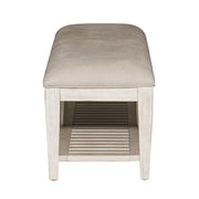 Heartland Bed Bench in Antique White image