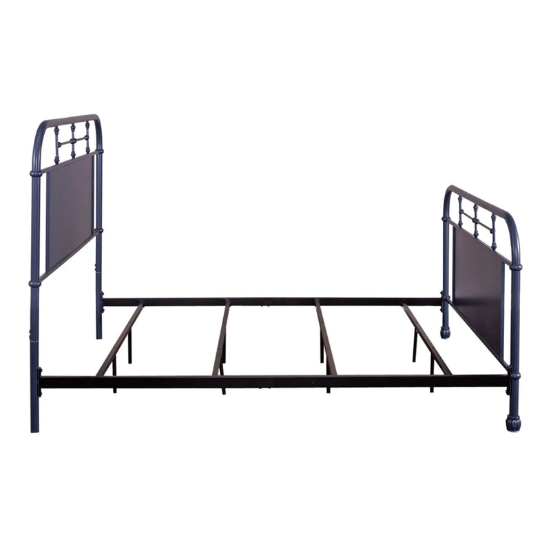 Vintage Series Metal Bed in Navy image