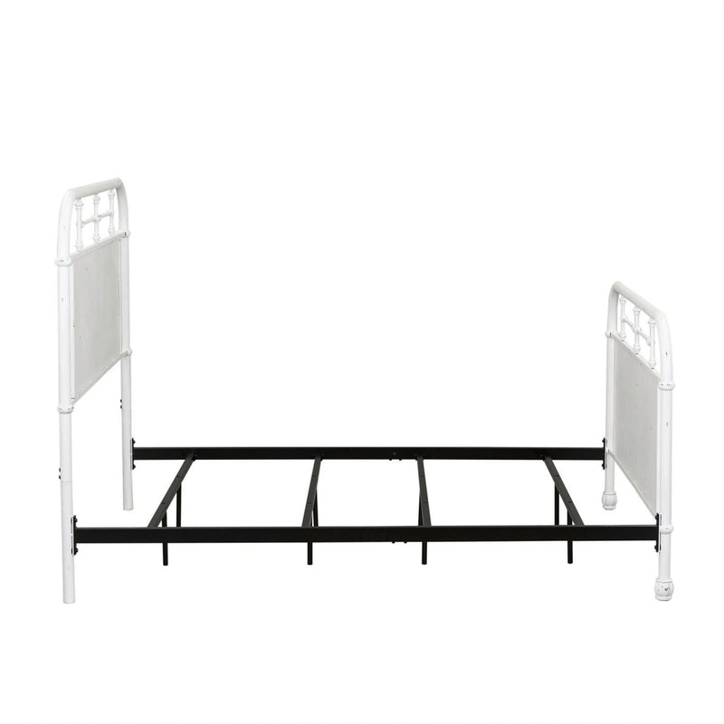 Vintage Series Metal Bed in Antique White image