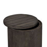 Modern Farmhouse Drum End Table image