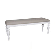 Summer House Bench in Oyster White image