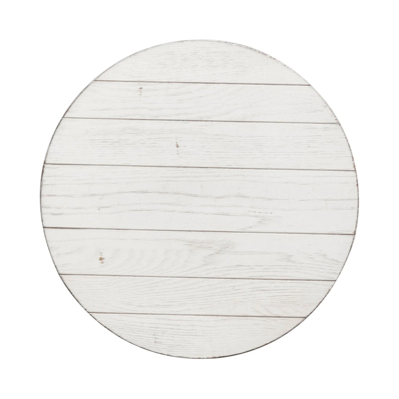 Modern Farmhouse Splay Leg Round End Table image