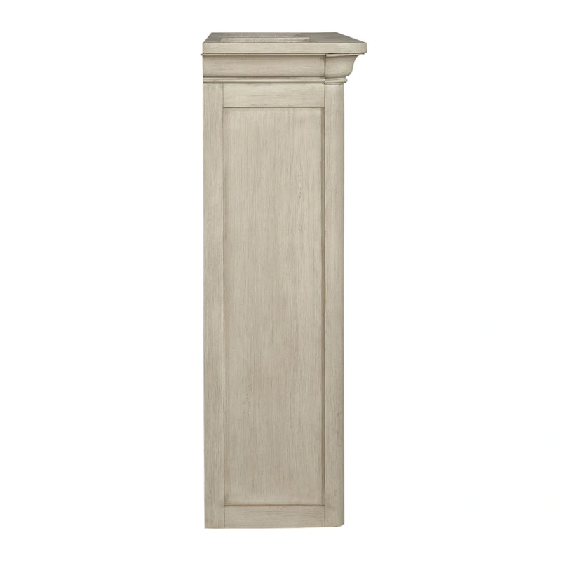 Farmhouse Reimagined Credenza Hutch in Antique White image