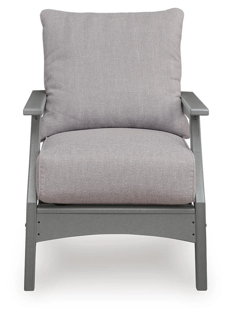 Lone View Bay Outdoor Lounge Chair with Cushion