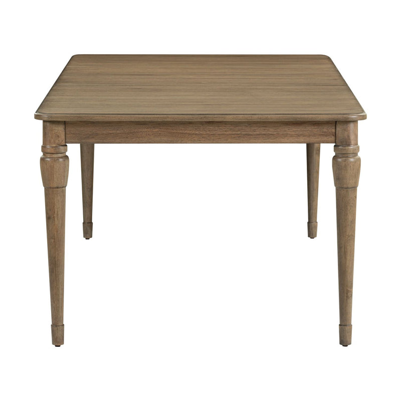 Hickory Grove Rectangular Leg Table image