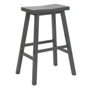 Creations 30 Inch Sawhorse Stool- Gray image