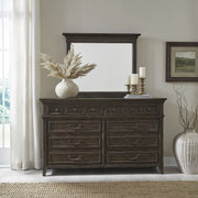 Paradise Valley Dresser & Mirror image