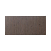 River Place Rectangular Leg Table in Riverstone White & Tobacco image
