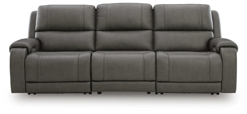 5Z-Harrenhurst Power Sectional Reclining Sofa