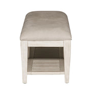 Heartland Bed Bench in Antique White image