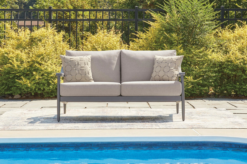 North Island Outdoor Loveseat with Cushion