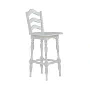 Magnolia Manor Ladderback Swivel Bar Stool image
