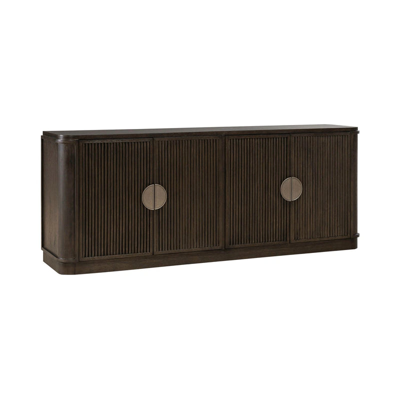 City View 82 Inch TV Console in Coffee Bean image