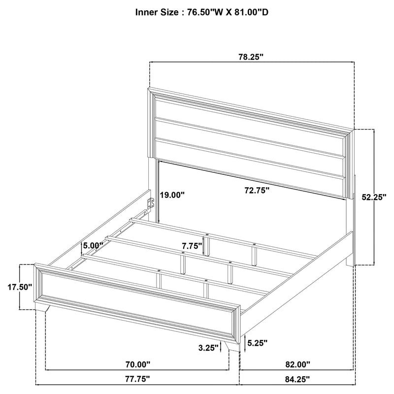 Wright Panel Bed
