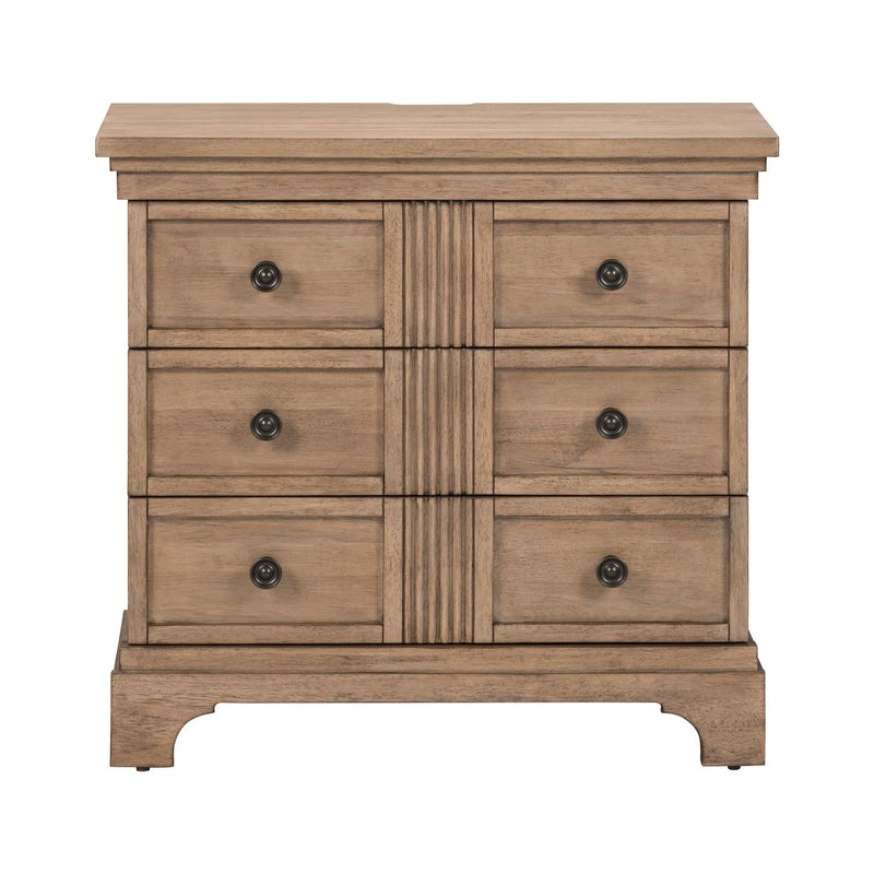 Haven Hills Bedside Chest w/ Charging Station image