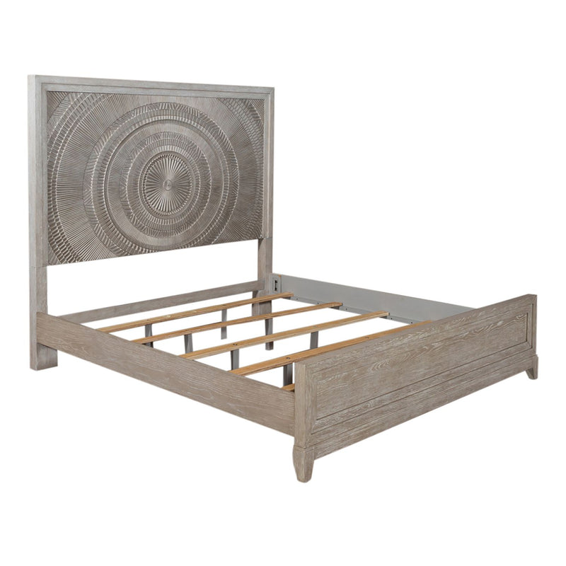 Belmar King Panel Bed, Dresser & Mirror